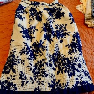 Coldwater Creek lined skirt